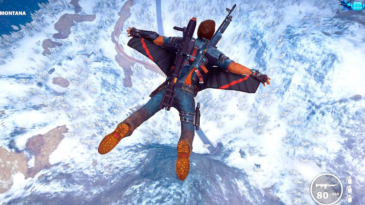 Just Cause 3 Most Wanted 5 Star Rampage &  Mountain Top Free Roam PC Gameplay Ultra Settings