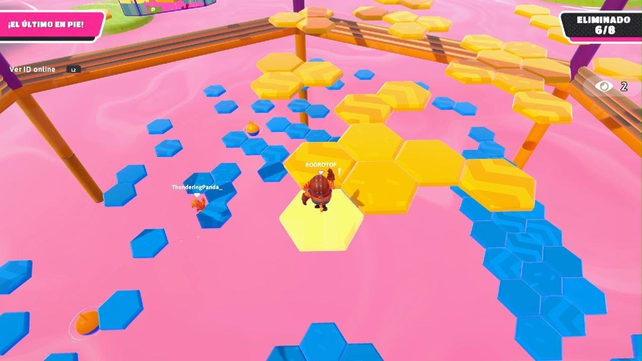 Fall Guys - Campeón 10254 + Tutorial de Hexagonía 1767 + Tú, pa fuera 3832