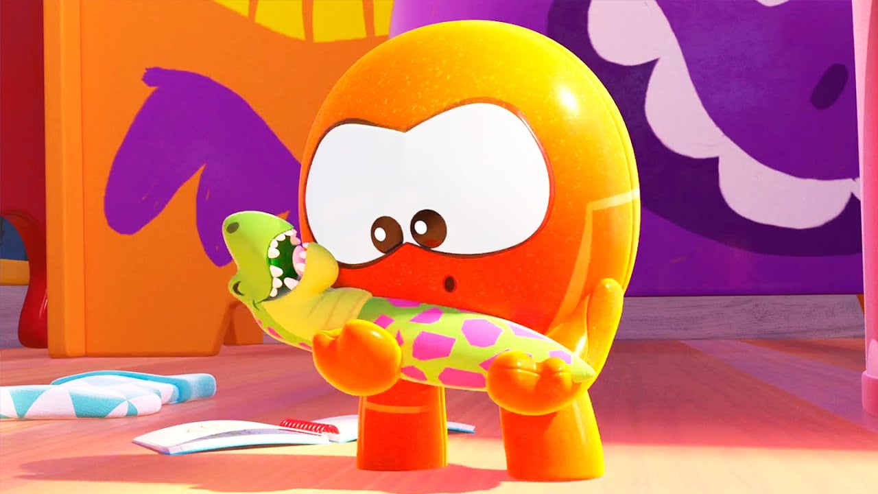 Playing with a Pencil ✏️🦖| BooMons Colors & Surprise Eggs