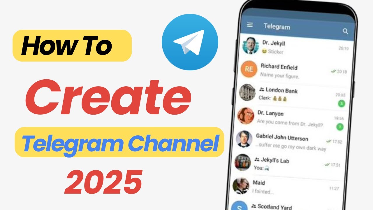 How To Create Telegram Channel 2025 | Telegram Channel Kaise Banaye 2025 - YouTube