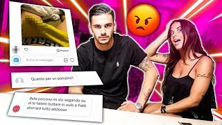 IL RAGAZZO DI MIA SORELLA REAGISCE AI SUOI DIRECT PIÚ SCONCI!! *si sono quasi lasciati*