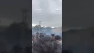 Gunfire Heard at Protest in Mahabad #shorts VOA News