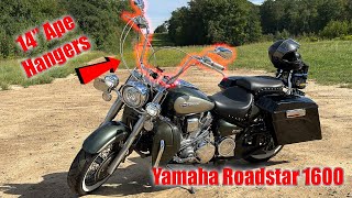 Installing New Bars On My Yamaha Roadstar 1600