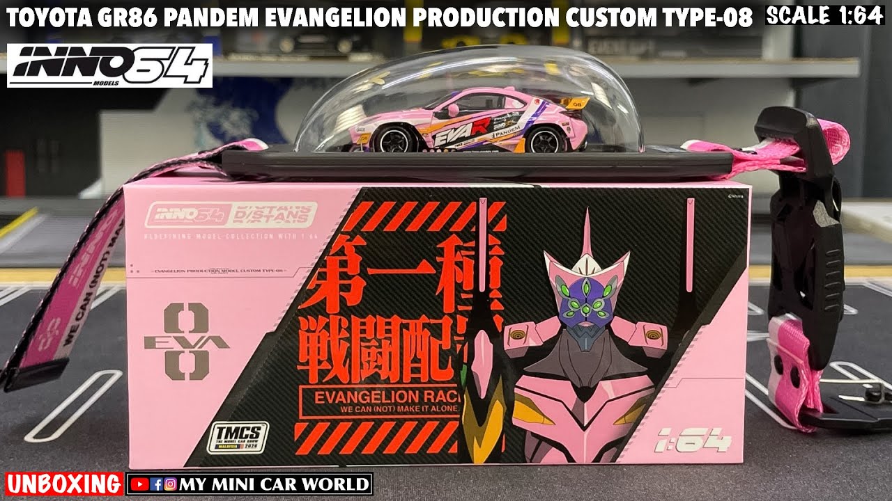 MY MINI CAR WORLD』UNBOXING INNO64 1/64 TOYOTA GR86 PANDEM