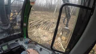 HOW TO OPERATE A JD FORWARDER!!