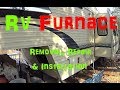 RV Furnace Removal, Repair & Installation (Suburban SF-30 Shown)