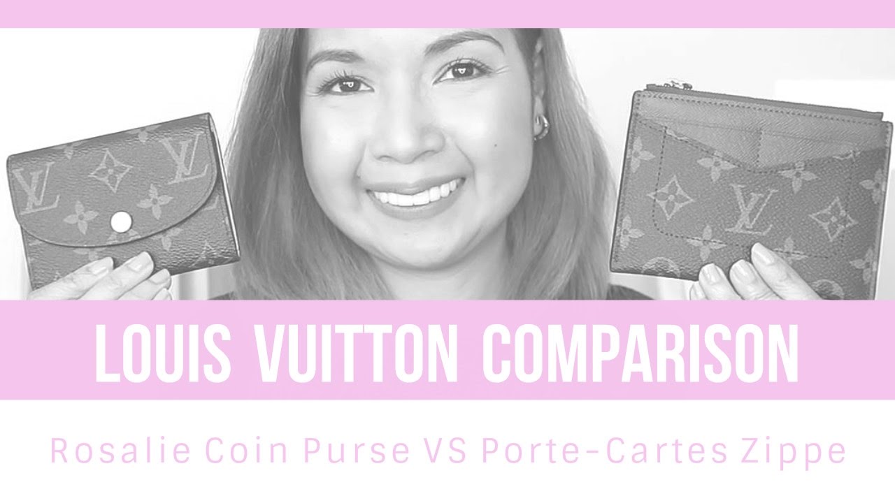 COMPACT WALLET COMPARISON 🤗 Louis Vuitton Rosalie vs. YSL