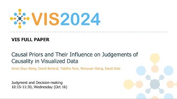 Causal Priors and Their Influence on Judgements of Causality in Visualized Data - Fast Forward | VI