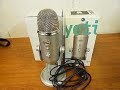 Blue Yeti USB Condensor Mic With Shock Mount Unboxing ブルー イエティ マイク ショックマウント アンボクシング #00179