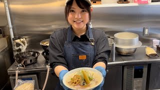 her ramen shop went bankrupt. this female ramen master didn't give up. | japanese food | osaka