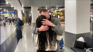 MEETING MY LONG DISTANCE FIANCÉ FOR FOR THE FIRST TIME IN 18MONTHS |❤| LDR | INTERRACIAL