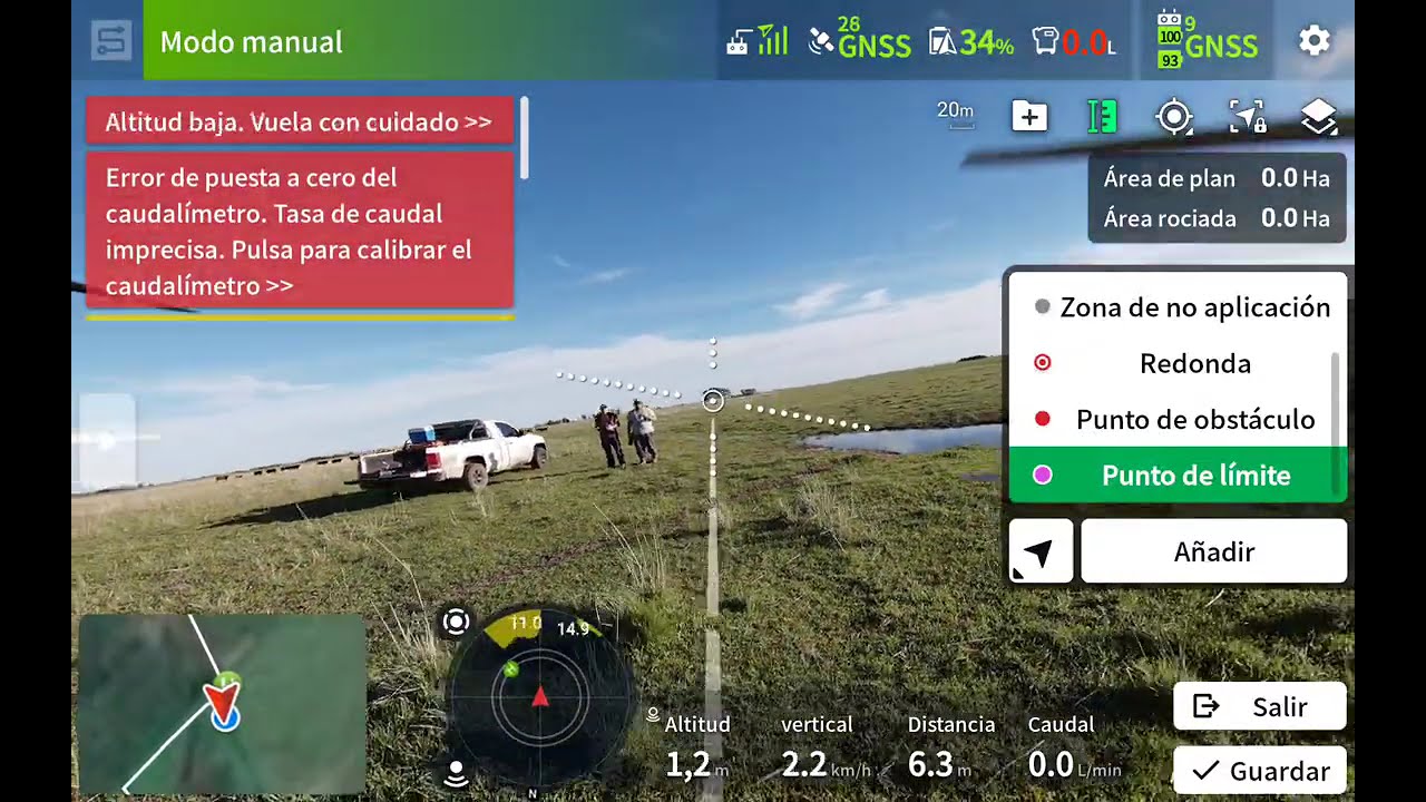 Mapeo con Dron Agras T50