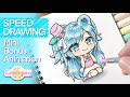 Speed drawing; Gachalife character you requested!#31 +Mini bonus animation /Copic marker