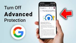 How to Turn Off Advanced Protection on Google Account! (Fix Blocked Apps) screenshot 3