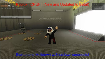 Roblox | CPUF (New and Updated!) | Reactor Core Startup and Meltdown w/Successful Shutdown (Beta!)