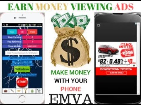 EARN MONEY Viewing ADS - Apps That Pay You Money - YouTube