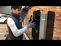 Video: Elektromobiļu uzlādes stacija Wallbox Copper SB, Type 2, 22kW, Melns