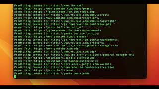 Web Crawler using CUDA BERT PyTorch (on GeForce RTX 2080Ti & 64GB DDR4 RAM)