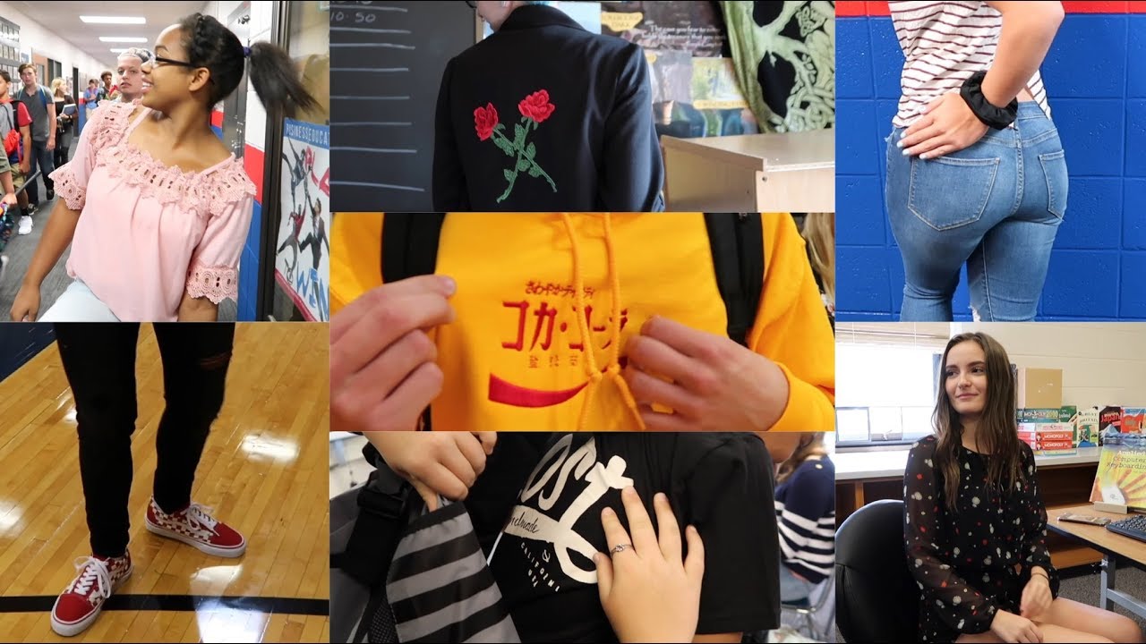 WHAT HIGH SCHOOLERS ARE WEARING-FIRST DAY OF SCHOOL