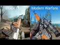 Call of Duty: Black Ops vs Modern Warfare (2019) - Weapons Comparison