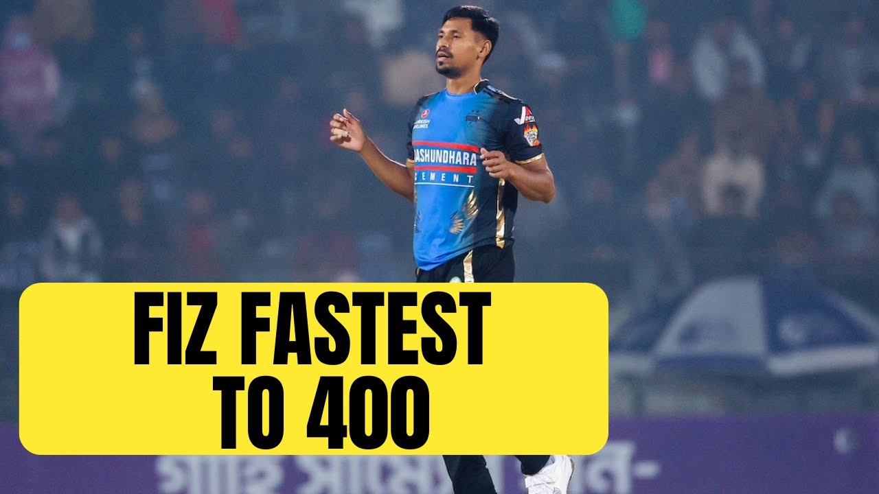 Amid IPL snub row, Mustafizur Rahman becomes fastest pacer to 400 wickets |Sports Today