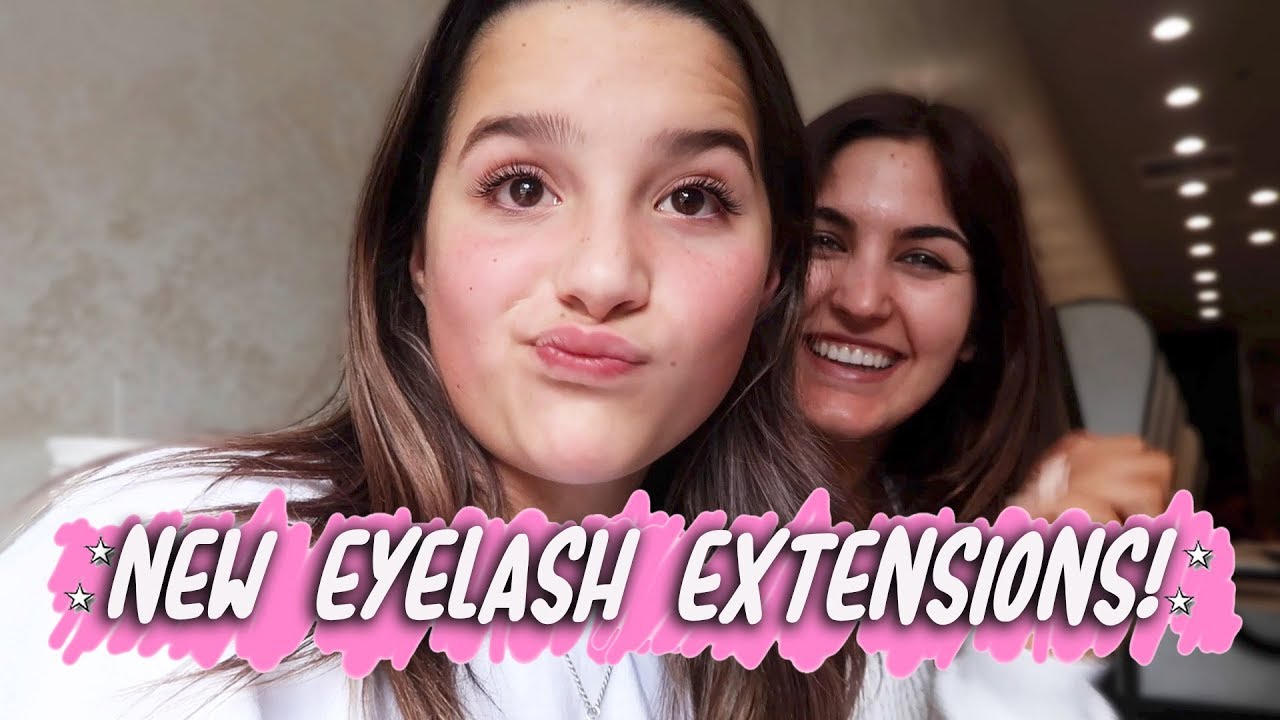 vlogs in spanish New Eyelash Extensions! (WK 406.4) | Bratayley