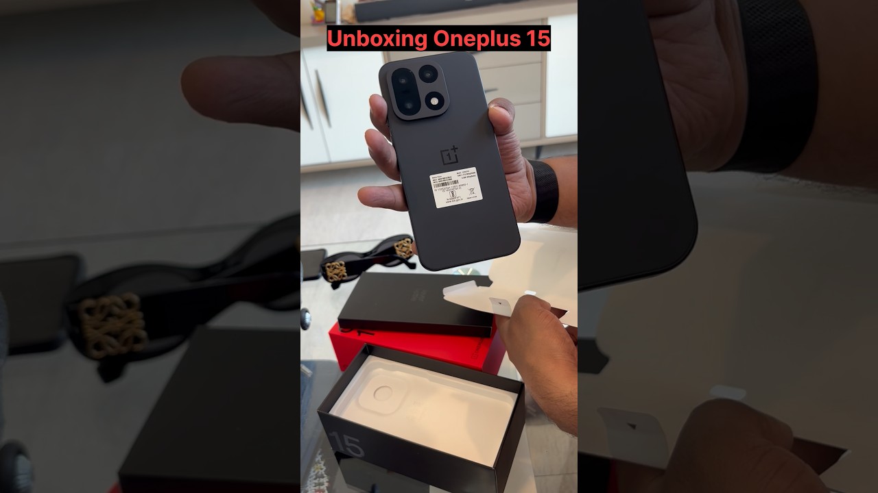 Unboxing Oneplus 15 !! #shorts #ytshorts #balmitravideo #oneplus #unboxing