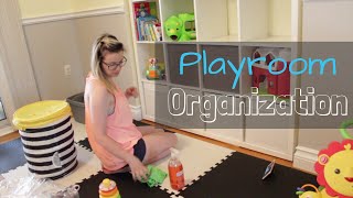 Playroom Organization | Toy Organization Update | Navigating Nicole | 2018