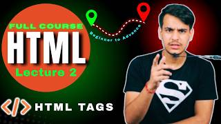 Information HTML Full Course for Beginners in Hindi - Lecture 2 | Complete Tutorial & Practice of HTML Tags News