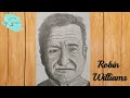 Robin Williams | PORTAIT | TIME LAPSE | tejeSwini's art | The Art Of Drawing