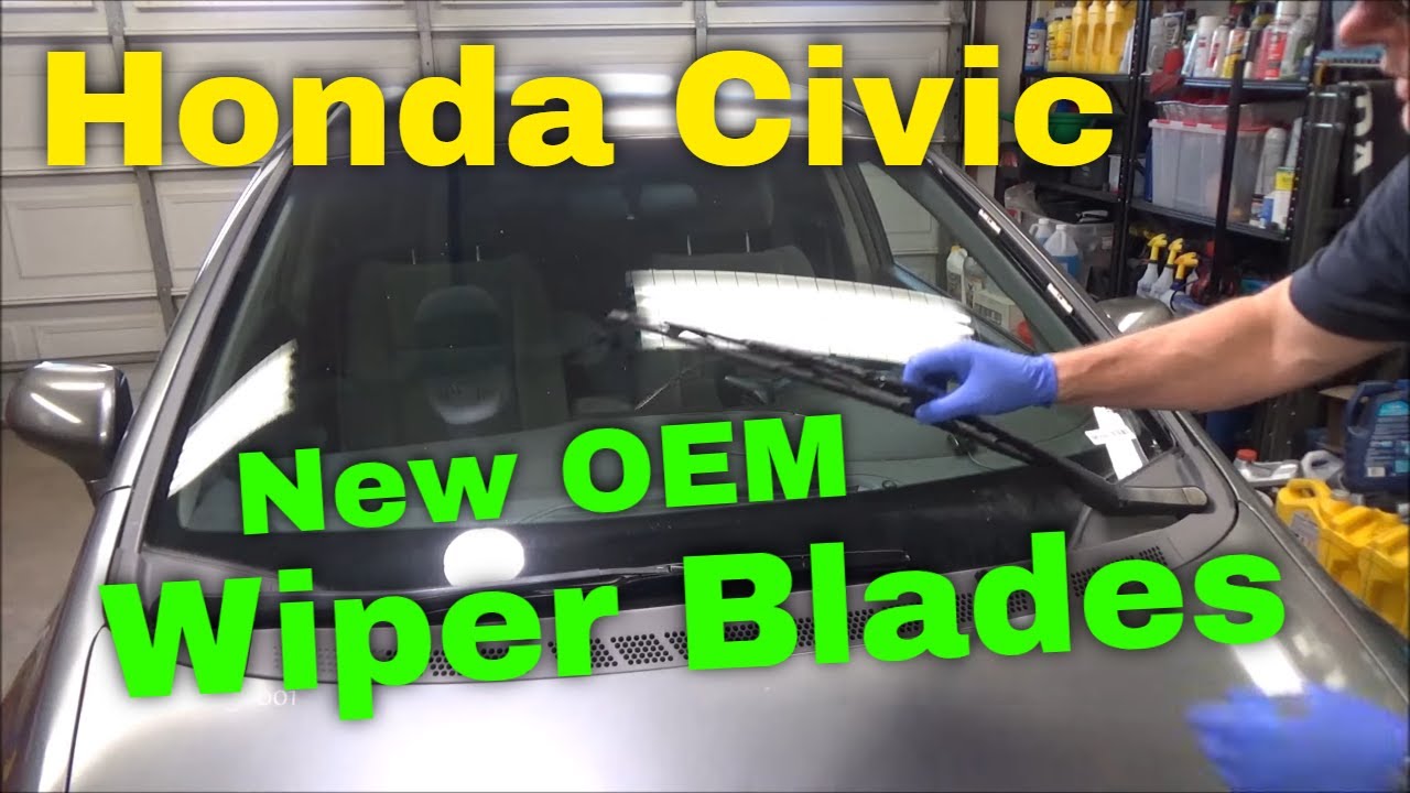 Honda Civic Wiper Blade Replacement