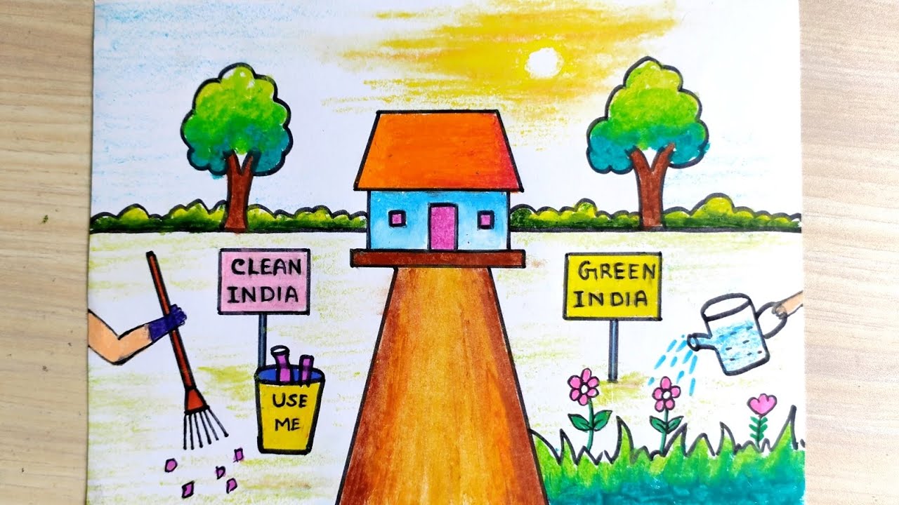Aggregate 130+ clean city green city drawing