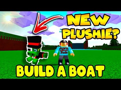 Access Youtube - tutorial how to unlock new plushie build a boat roblox