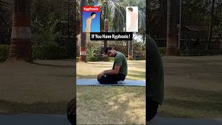 Fix Kyphosis Fast | Fix Your Posture 🔥 #shorts #yoga #yoglovelesh05 #viral