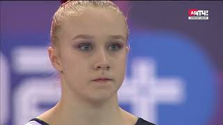 2024 Russian Championships Viktoria Listunova VT UB BB FX Qual