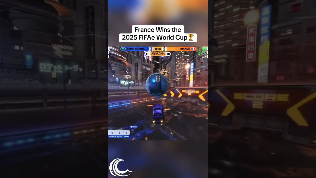 France Wins 4-2 against Saudi Arabia in the 2025 FIFAe Rocket League World Cup Finals! 