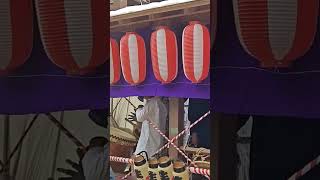 令和6年 土浦祇園祭 生田町の獅子屋台の囃子 #祭囃子 - YouTube