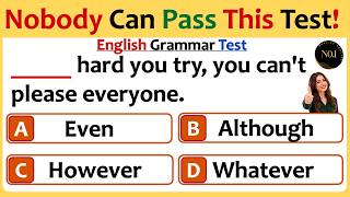 Nobody Can Pass This English Grammar Test? 🧠 Mixed Grammar Quiz | No.1