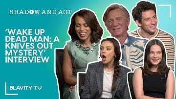 Knives Out 3 / Wake Up Dead Man Interview with Josh O