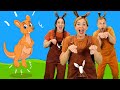 Do the kangaroo  kids animal dance song