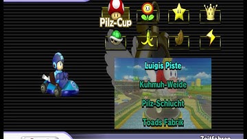 MKWII Custom Character Mega Man Preview