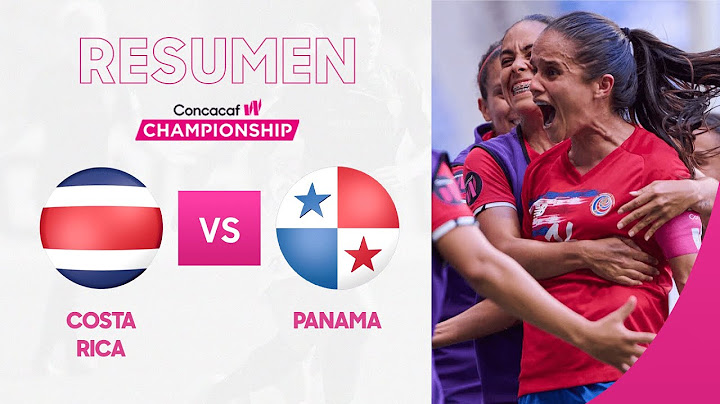 Concacaf Women's Championship 2022 Resumen | Costa Rica vs Panamá