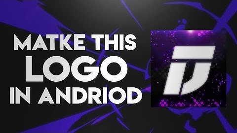 How to Make Logo on Android- PicsArt Brand logo design Tutorial- Make A Clean Gaming Logo On Android