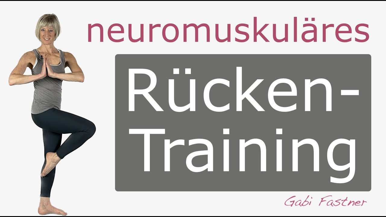 🍋20 min. neuromuskuläres Rücken-Training | ohne Geräte, im Stehen - YouTube