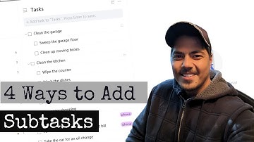 4 Ways to Create Subtasks in TickTick