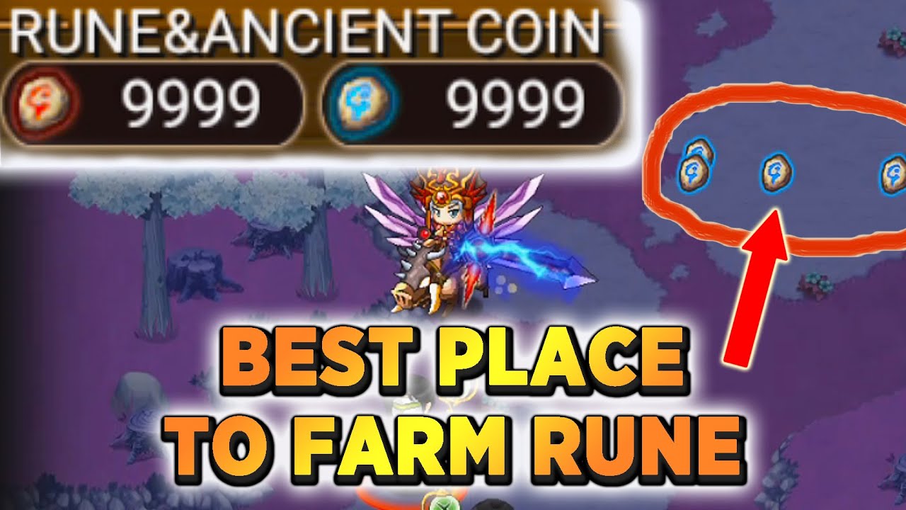 The Very Best Place To Farm Runes!! ( Soul Magic Online Guide ) 