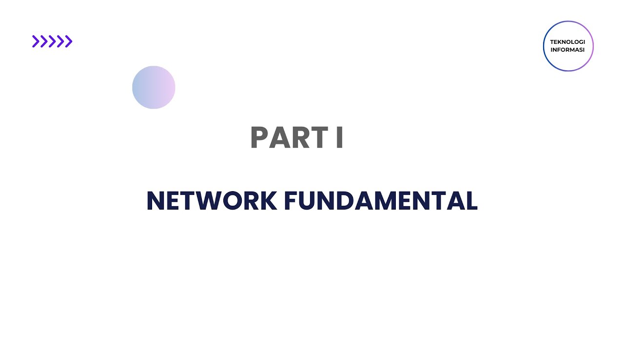 Network fundamental - part 1 - YouTube