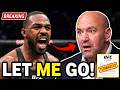 Jon Jones DEMANDS Immediate UFC Release — Dana White REFUSES to Respond!