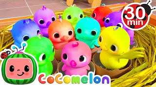 Counting Rainbow Chicks | Little Angel & Cocomelon Nursery Rhymes
