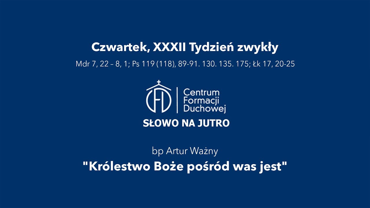 słowo boże na jutro